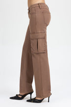 Fawn Low Rise Cargo Slim Wide