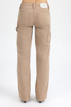 Cairo Low Rise Slim Wide Jeans