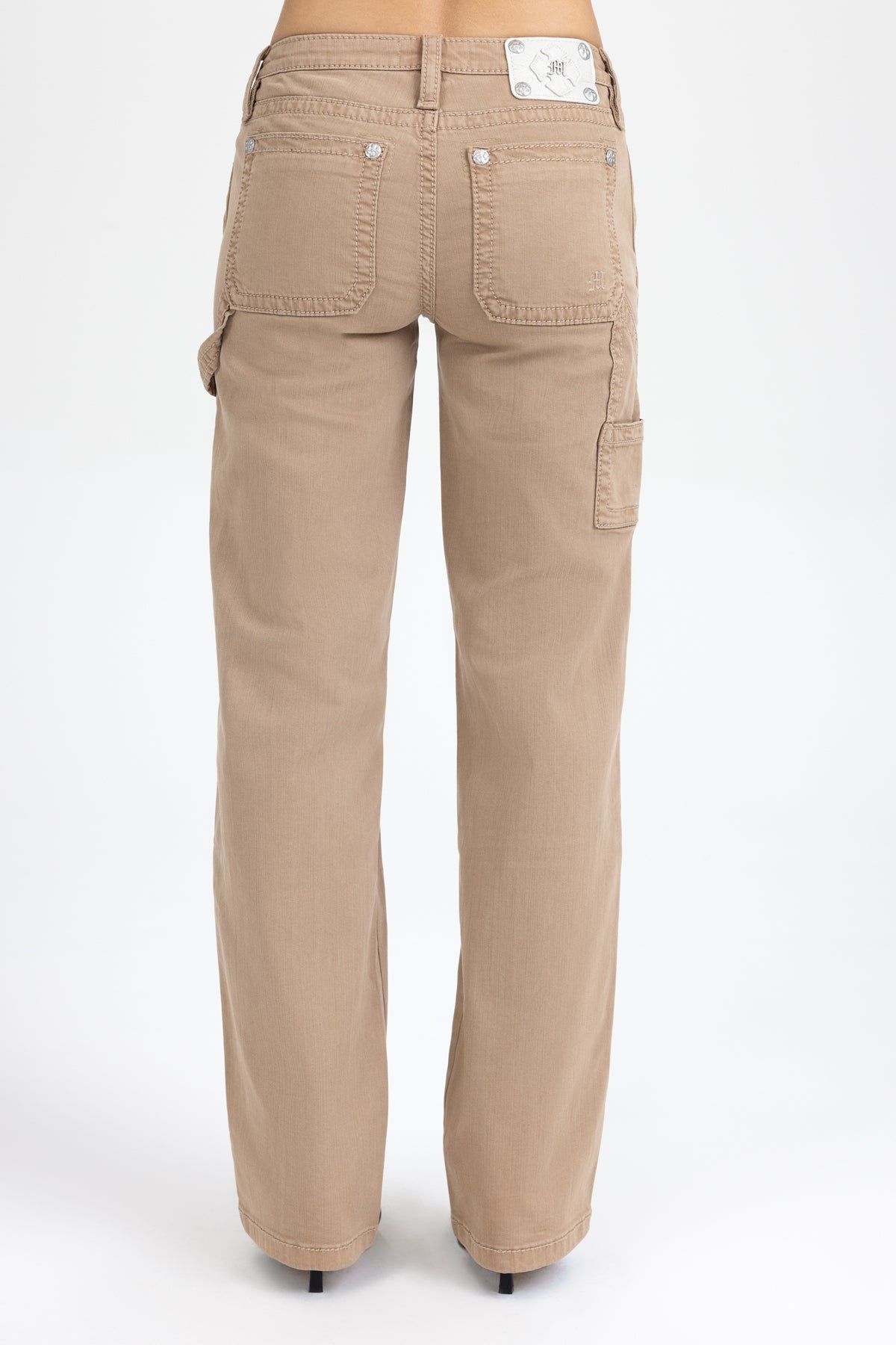 Cairo Low Rise Slim Wide Jeans