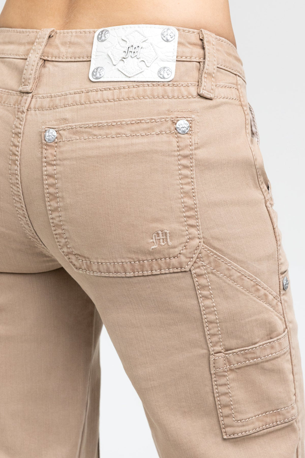Cairo Low Rise Slim Wide Jeans