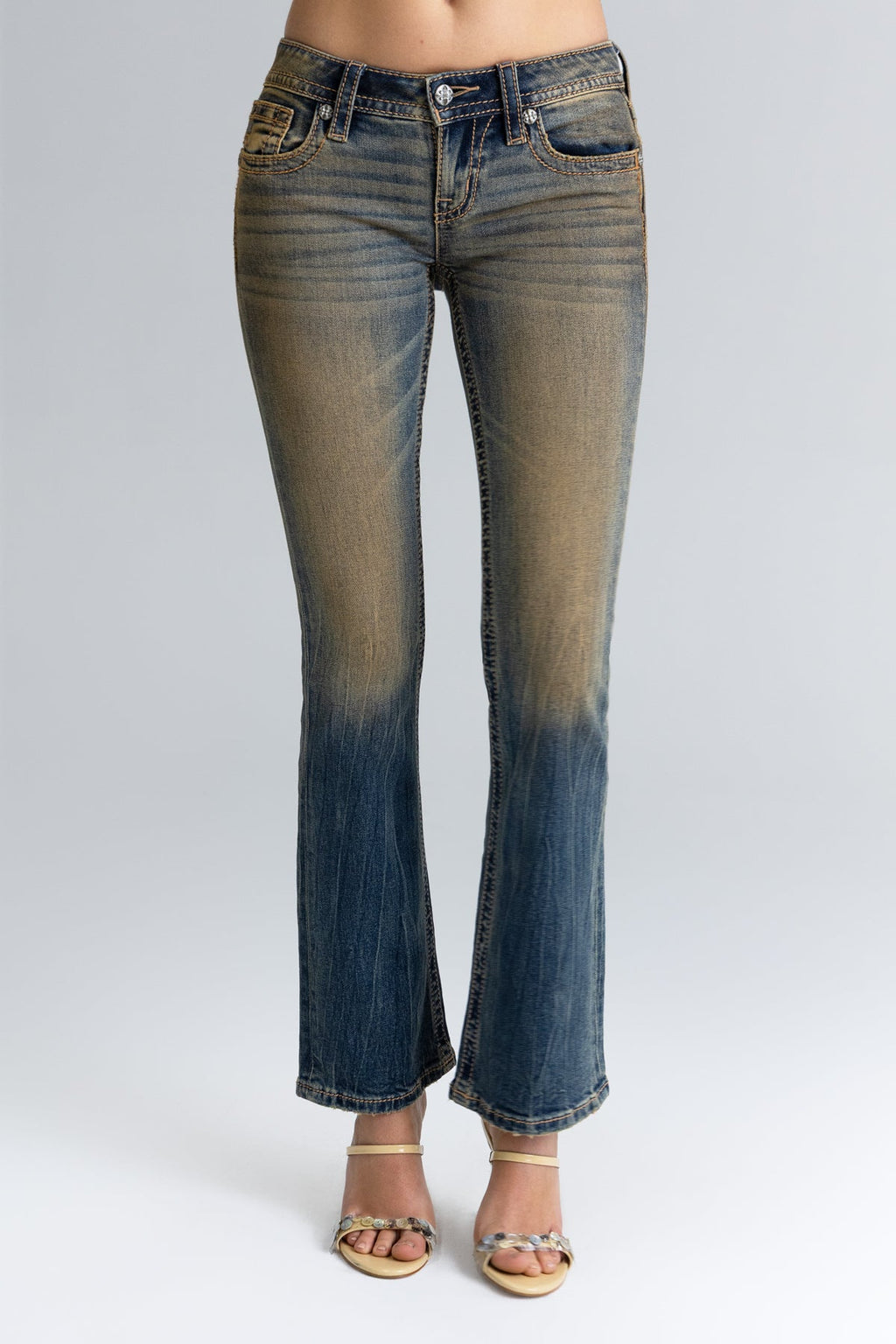 Nessa Low Rise Bootcut Jeans