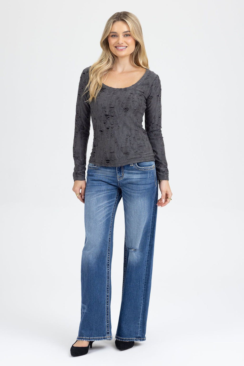 Amaya Low Rise Baggy Wide Leg