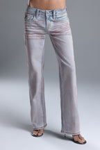 Scarlett Low Rise Slim Wide Jeans