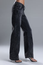Whitney Low Rise Wide Leg Jeans