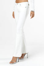 Gabbriette Low Rise Bootcut Jeans
