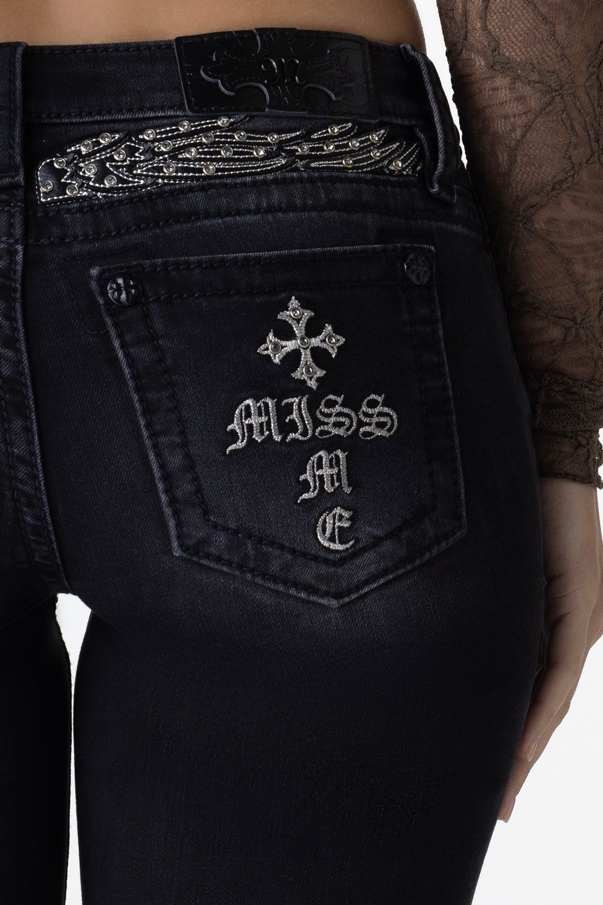 Gabbriette Low Rise Bootcut Jeans