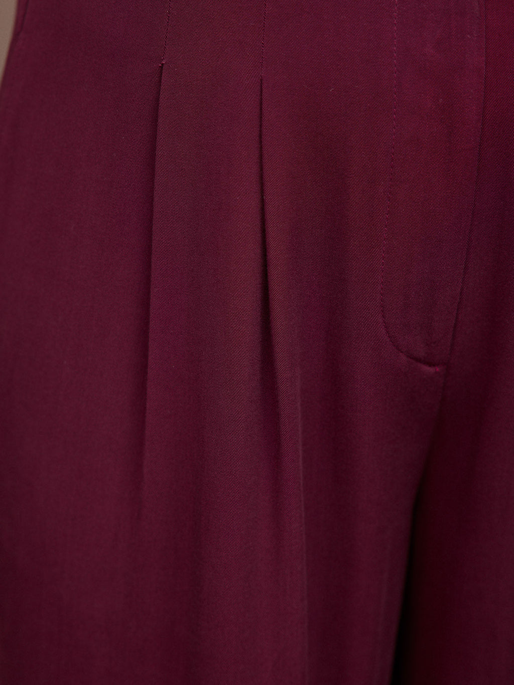 Lana Trouser - Burgundy