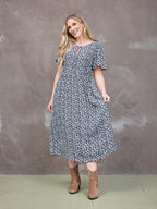Lilah Monochrome Dress