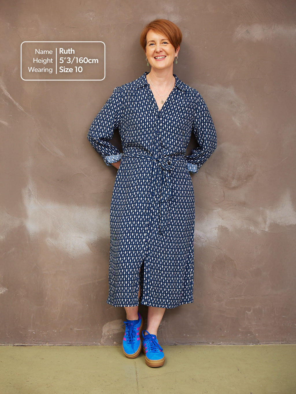 Lily Geo Print Shirt Dress