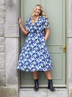 Louise Georgette Midi Dress