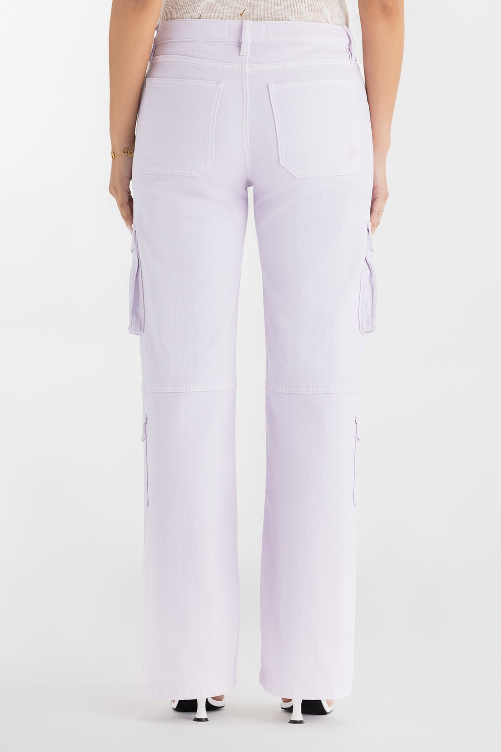 Lilac Cargo Wide Leg