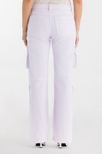 Lilac Cargo Wide Leg