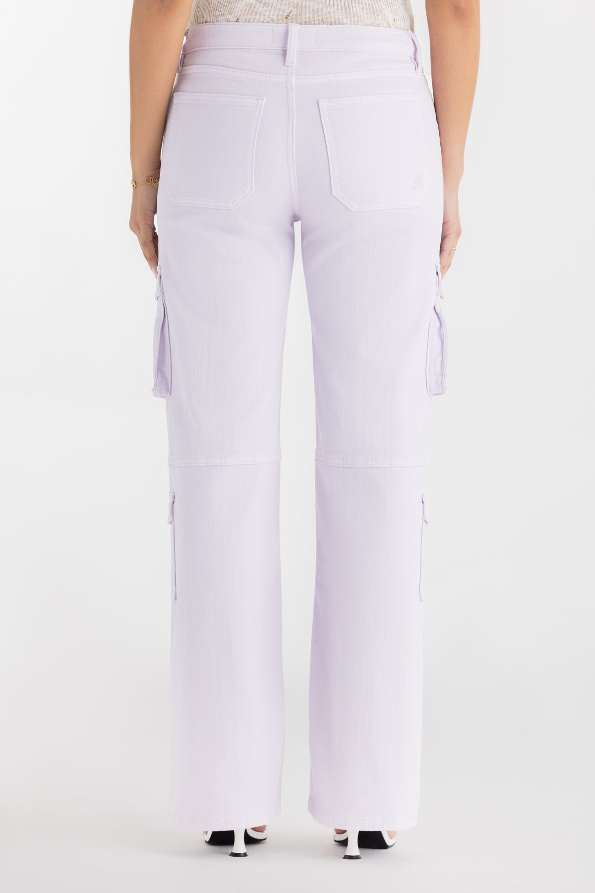 Lilac Cargo Wide Leg
