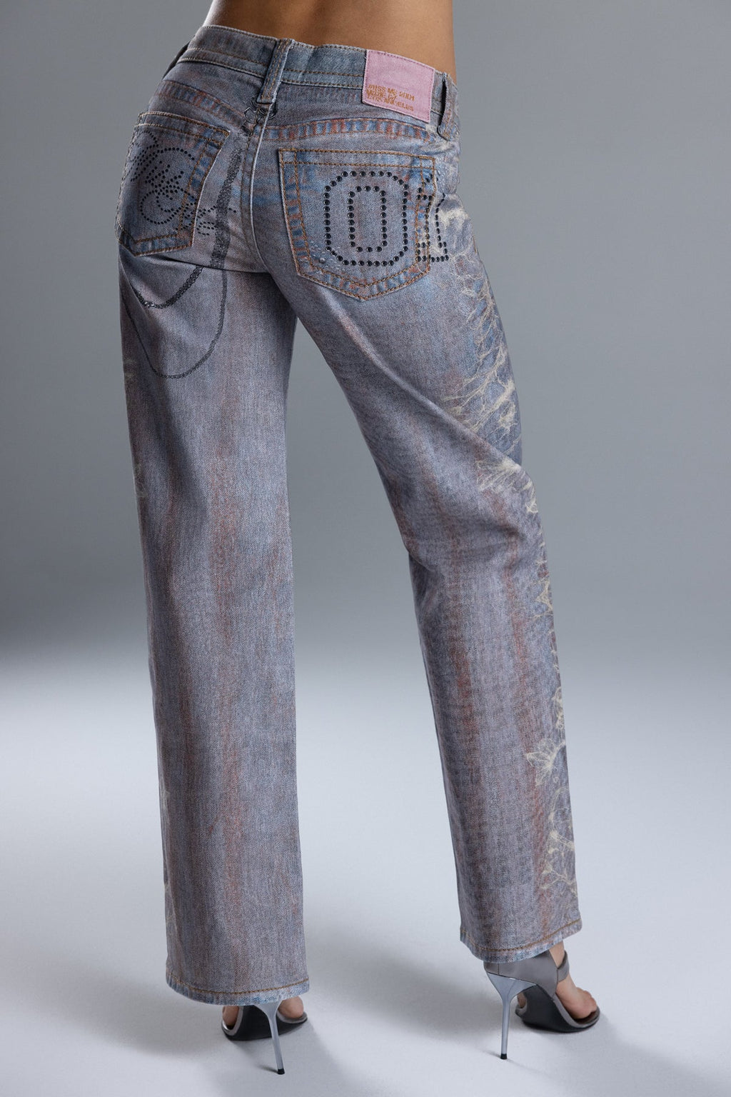 Mara Graphic Print Slim Wide