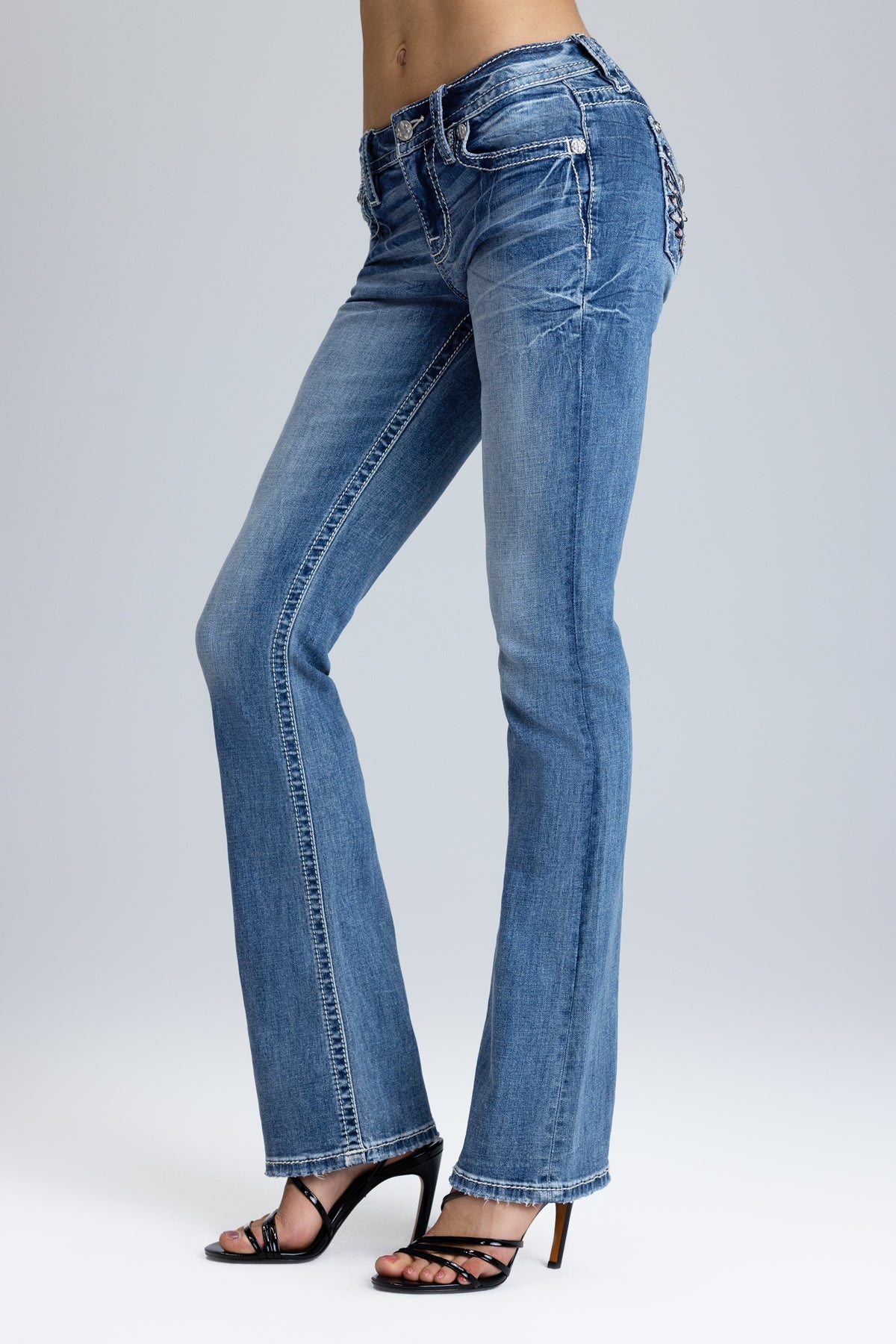 Kennedy Wing Bootcut Jeans