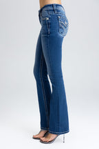 Everly Studded Bootcut Jeans
