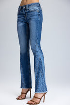 Monica Slit Bootcut Jeans