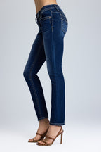 Kenzie Flap Pocket Straight Jeans