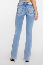 Monroe Stitched Bootcut Jeans