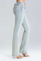 Imali Stitched Bootcut Jeans