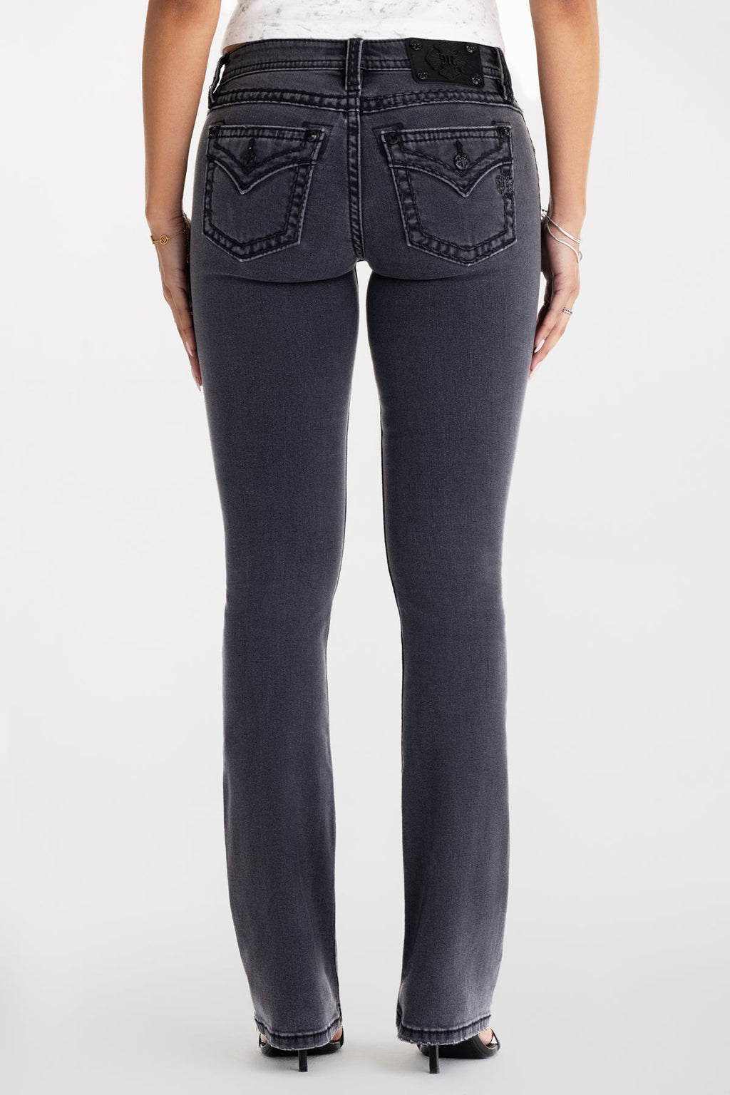 Ashton Stitched Bootcut Jeans