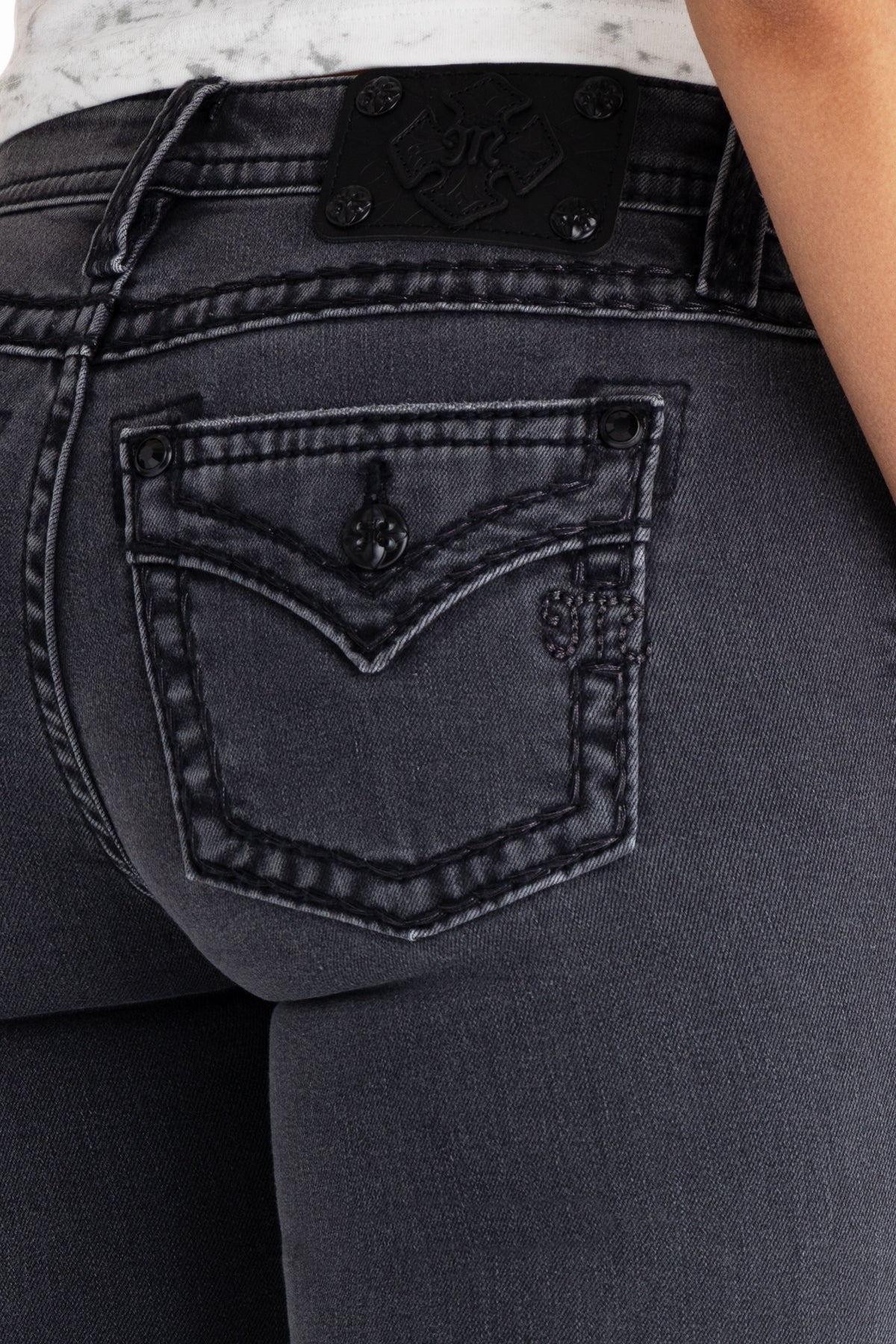 Ashton Stitched Bootcut Jeans