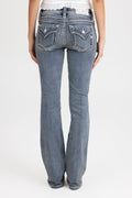 Sloane Stitched Bootcut Jeans