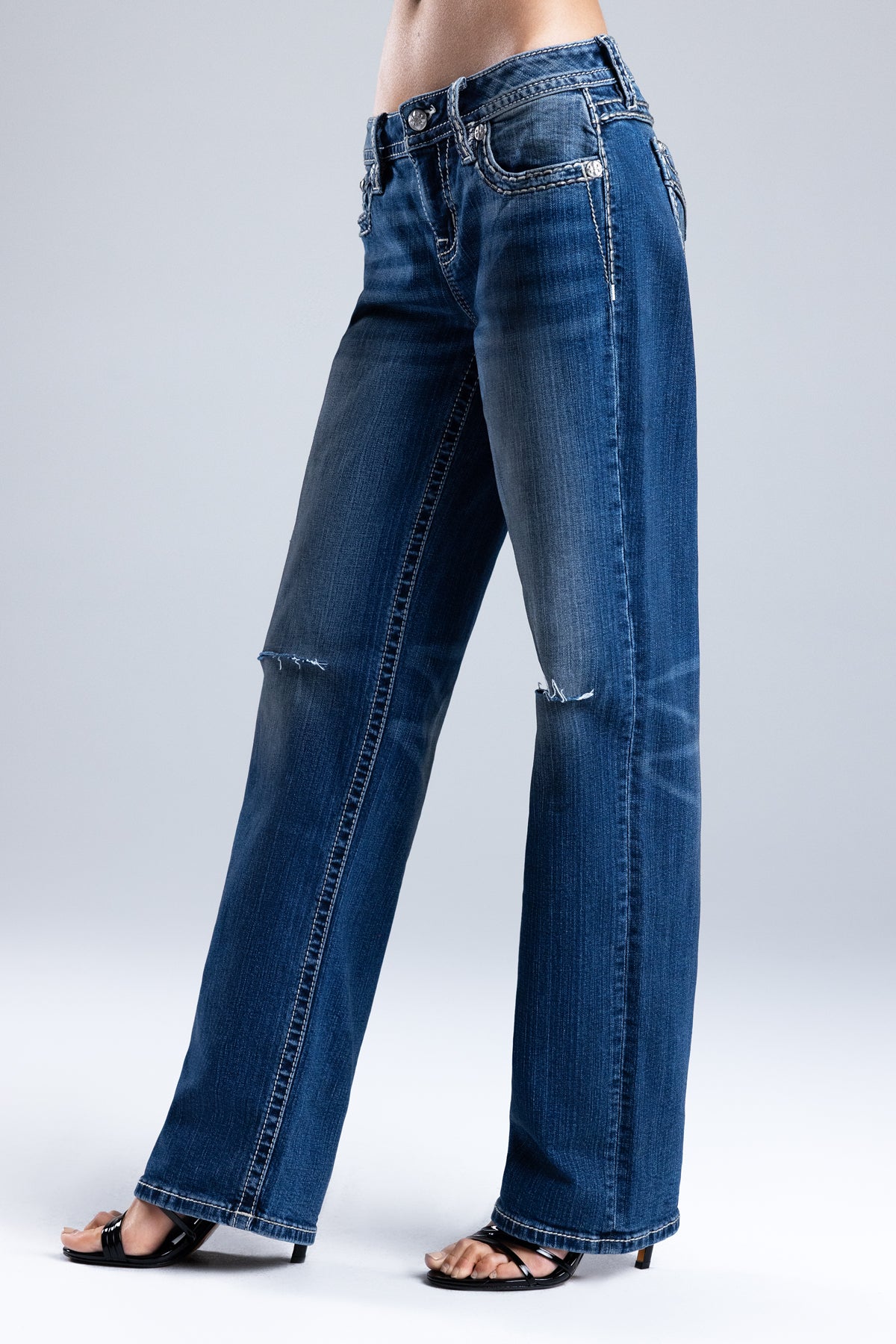 Briar Stitched Slim Wide