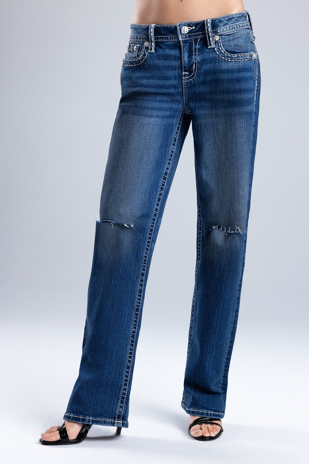 Briar Stitched Slim Wide