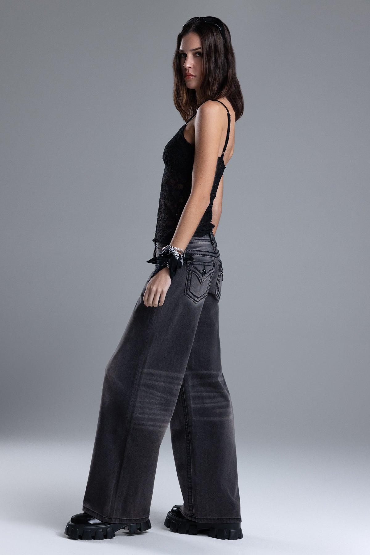 Sevryn Wide Leg Jeans