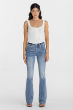 Aletta Wing Bootcut Jeans