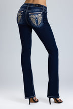 Arella Wings Bootcut Jeans