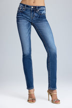 Arissa Wing Straight Jeans
