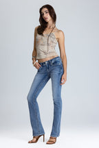 Sariya Floral Bootcut Jeans