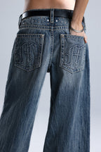 Harmony Studded Baggy Jeans
