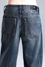 Harmony Studded Baggy Jeans
