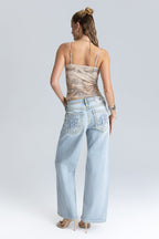 Siren Stitched Baggy Jeans