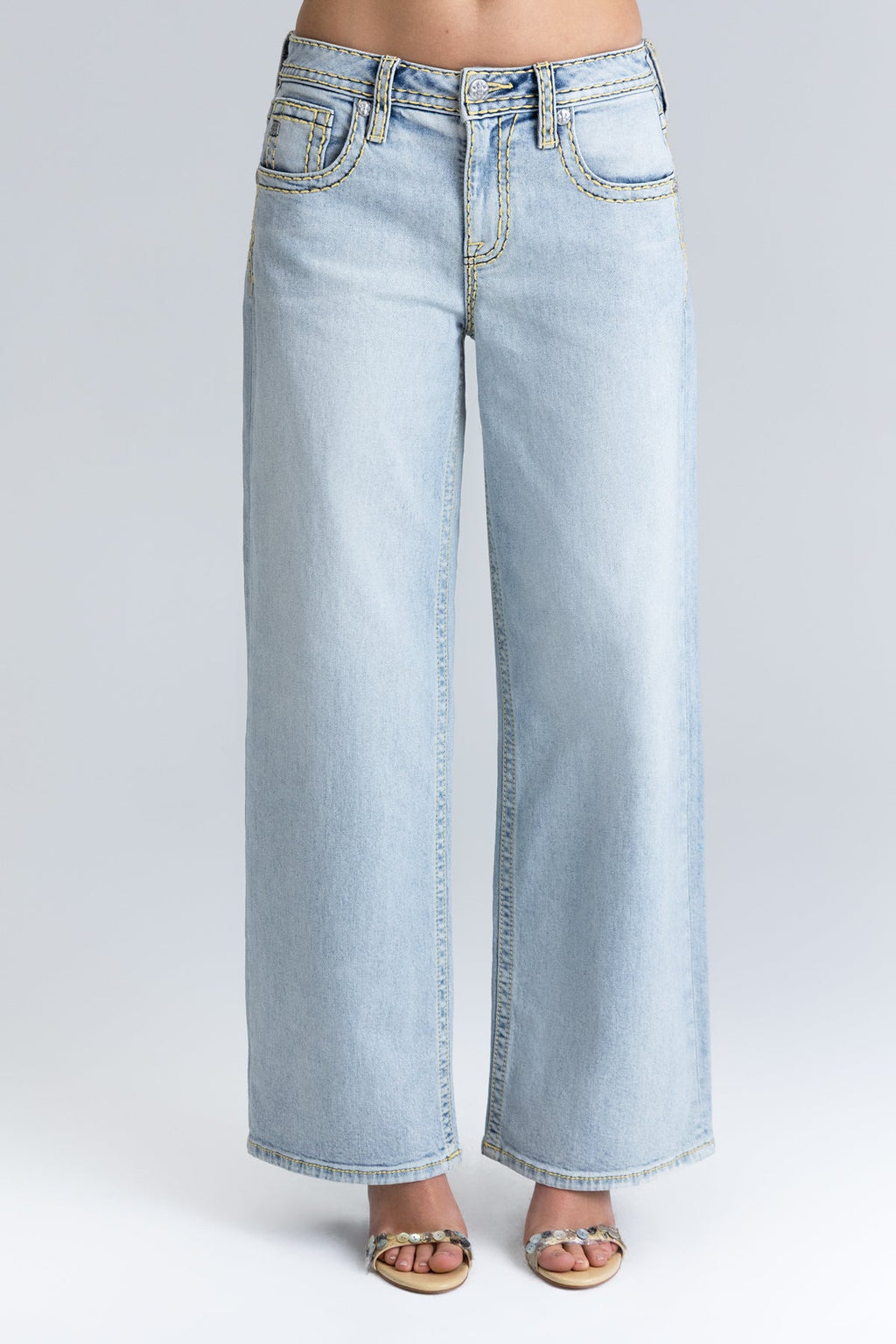 Siren Stitched Baggy Jeans