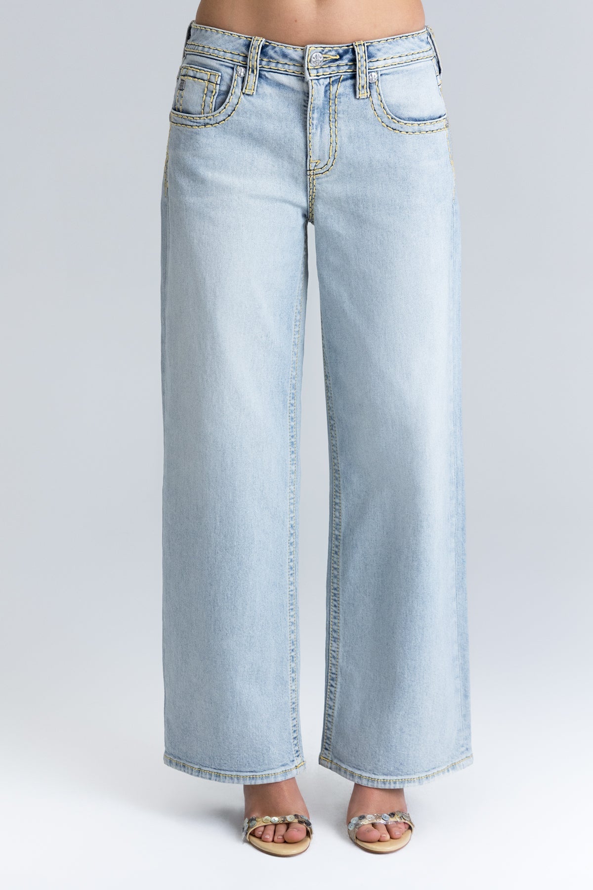 Siren Stitched Baggy Jeans