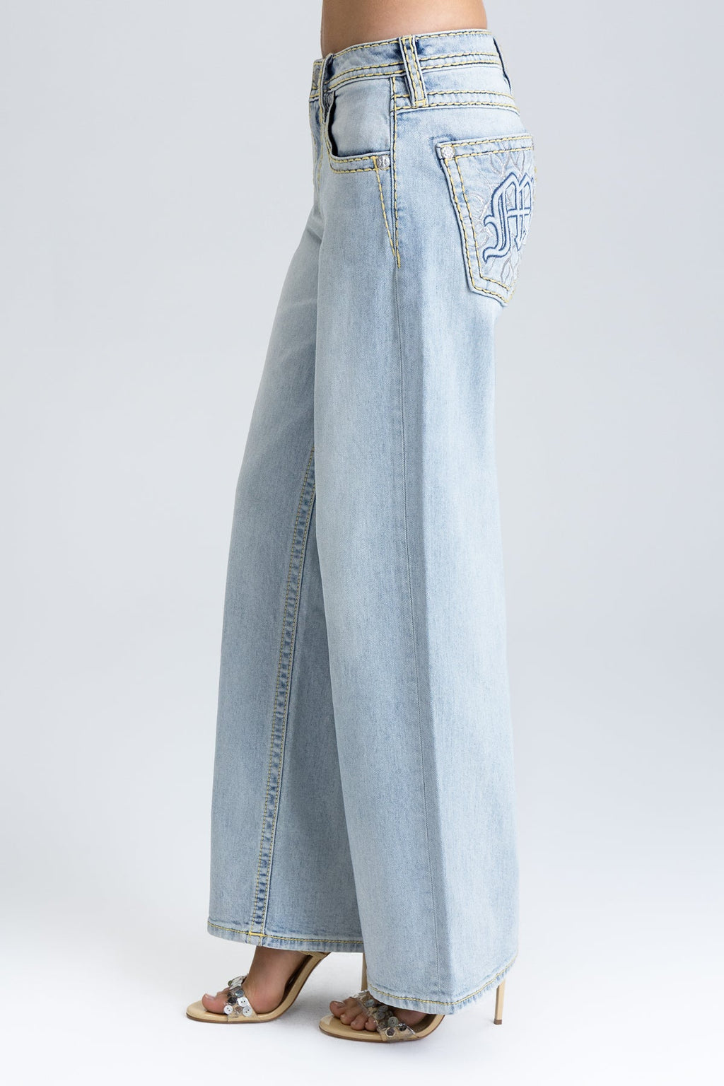 Siren Stitched Baggy Jeans