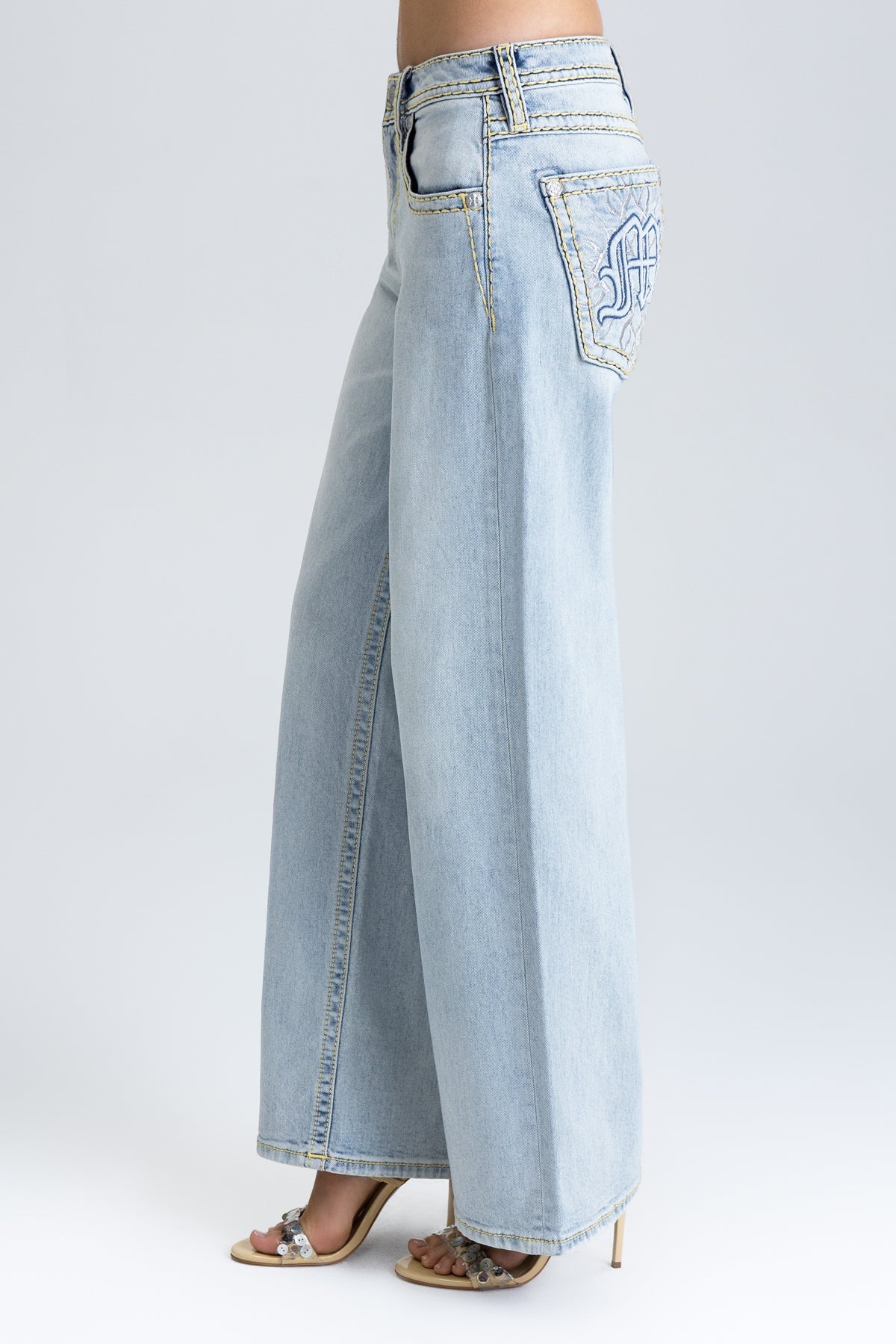 Siren Stitched Baggy Jeans
