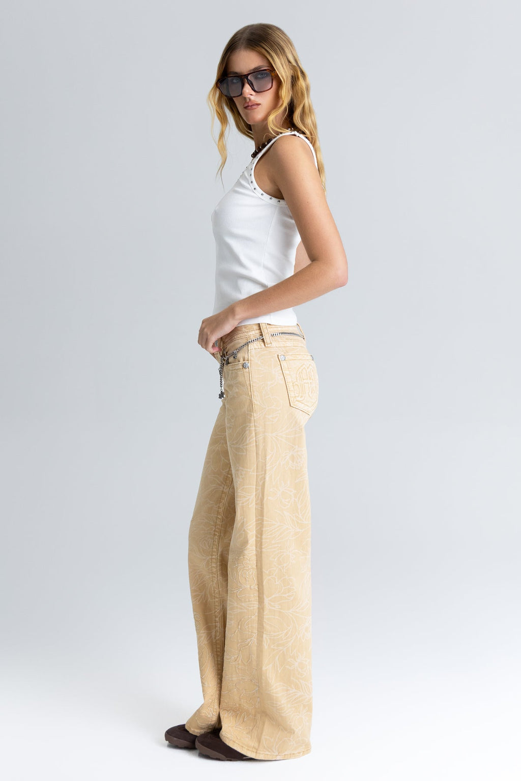 Peony Wide Leg Jeans