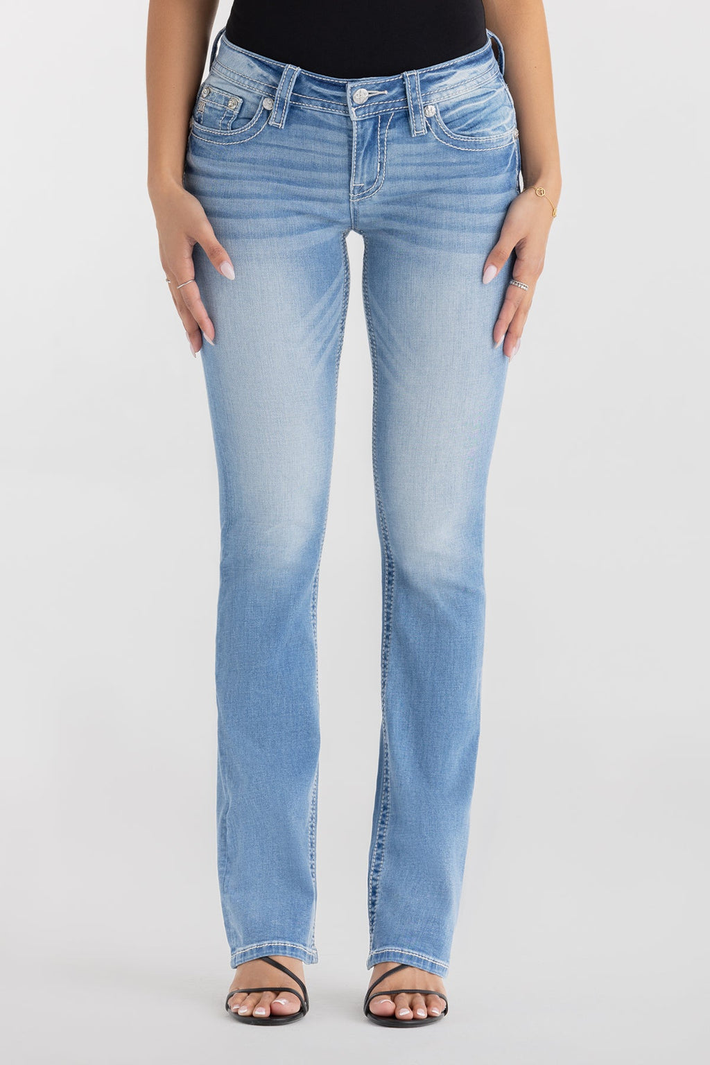 Naija Wing Bootcut Jeans