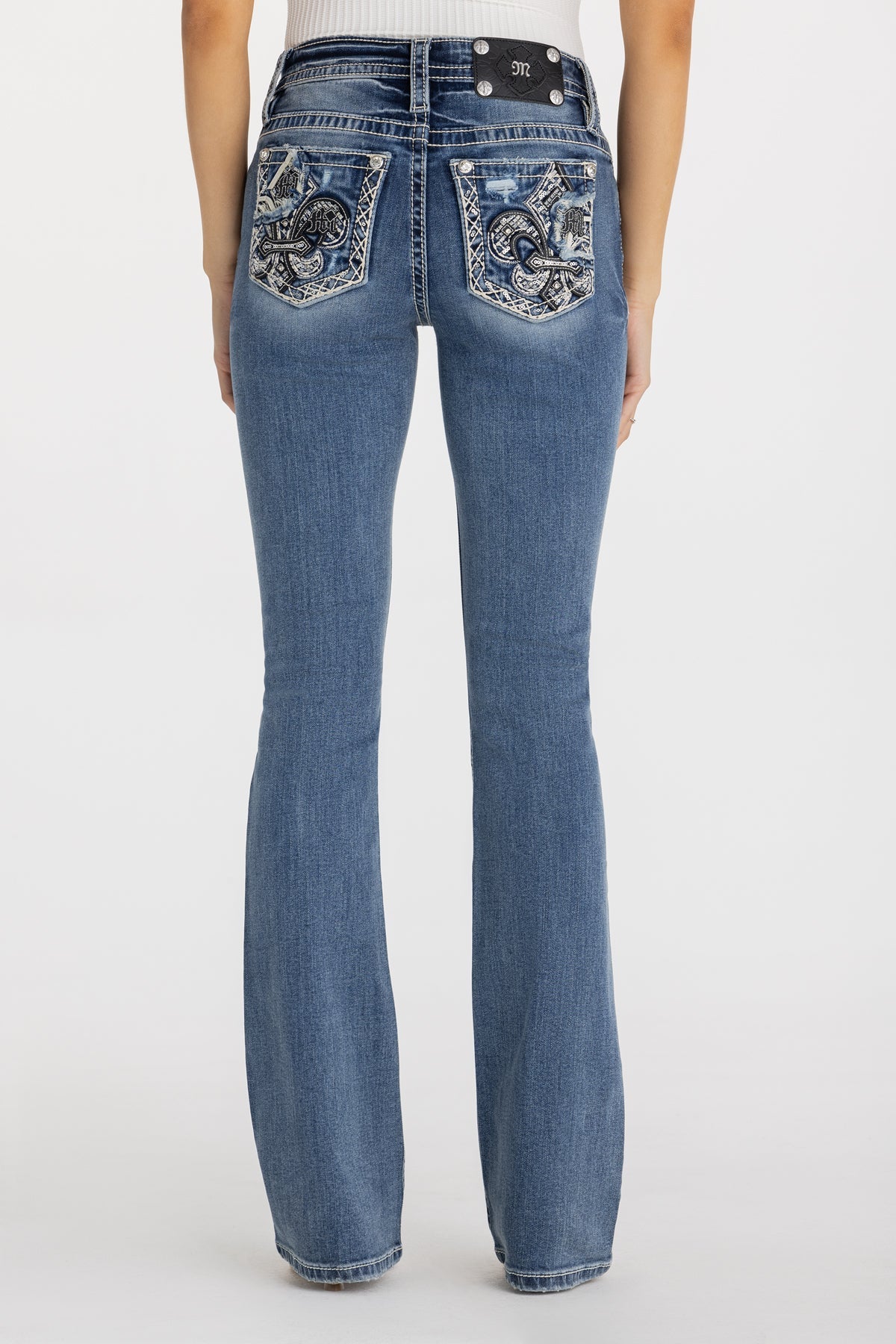 Gothique Fleur Bootcut Jeans