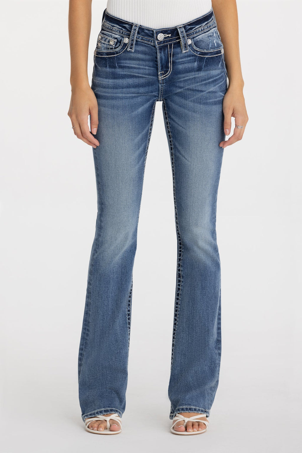 Gothique Fleur Bootcut Jeans