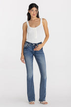 Gothique Fleur Bootcut Jeans