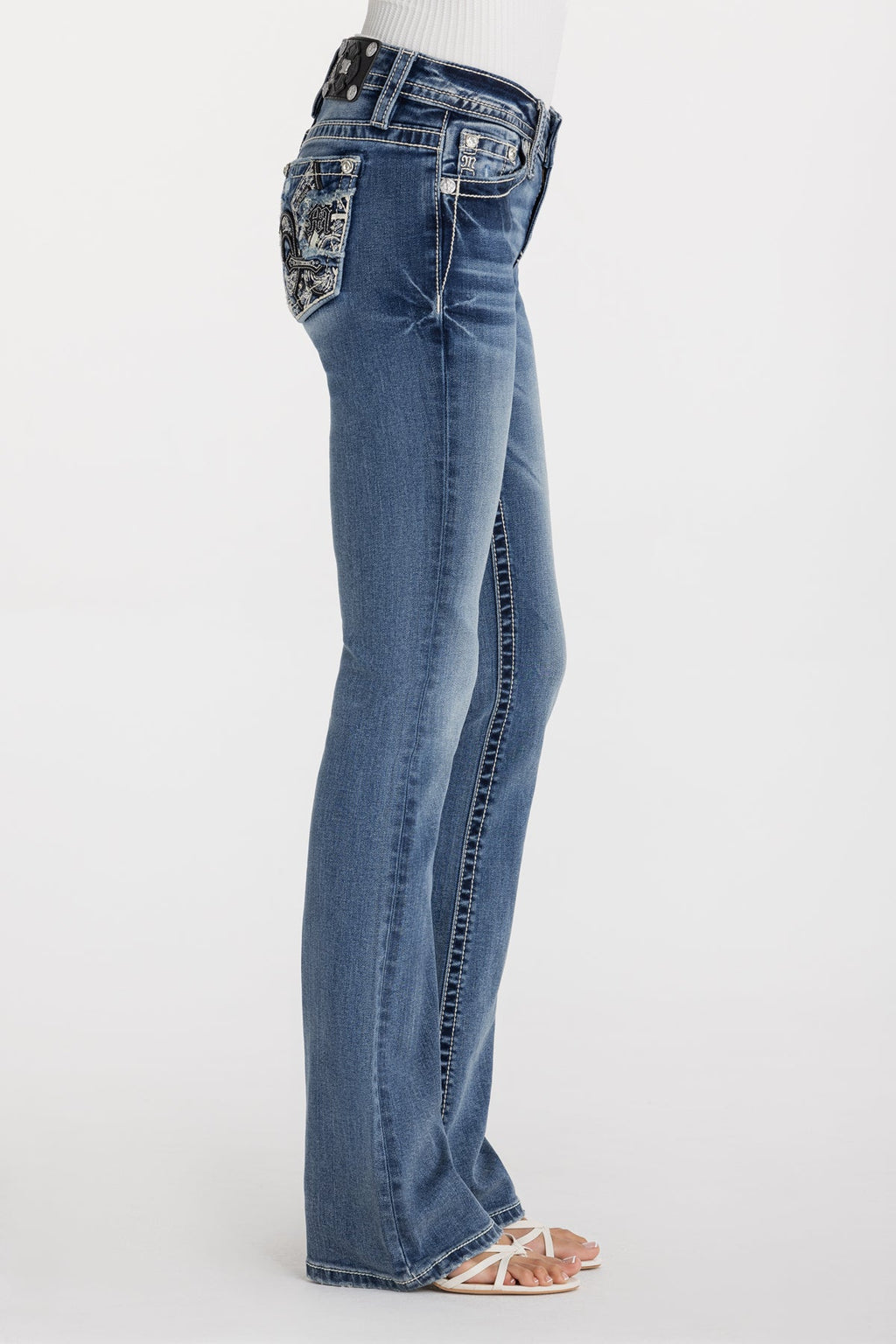 Gothique Fleur Bootcut Jeans
