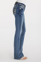 Gothique Fleur Bootcut Jeans