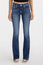 Glacé Bleu Bootcut Jeans