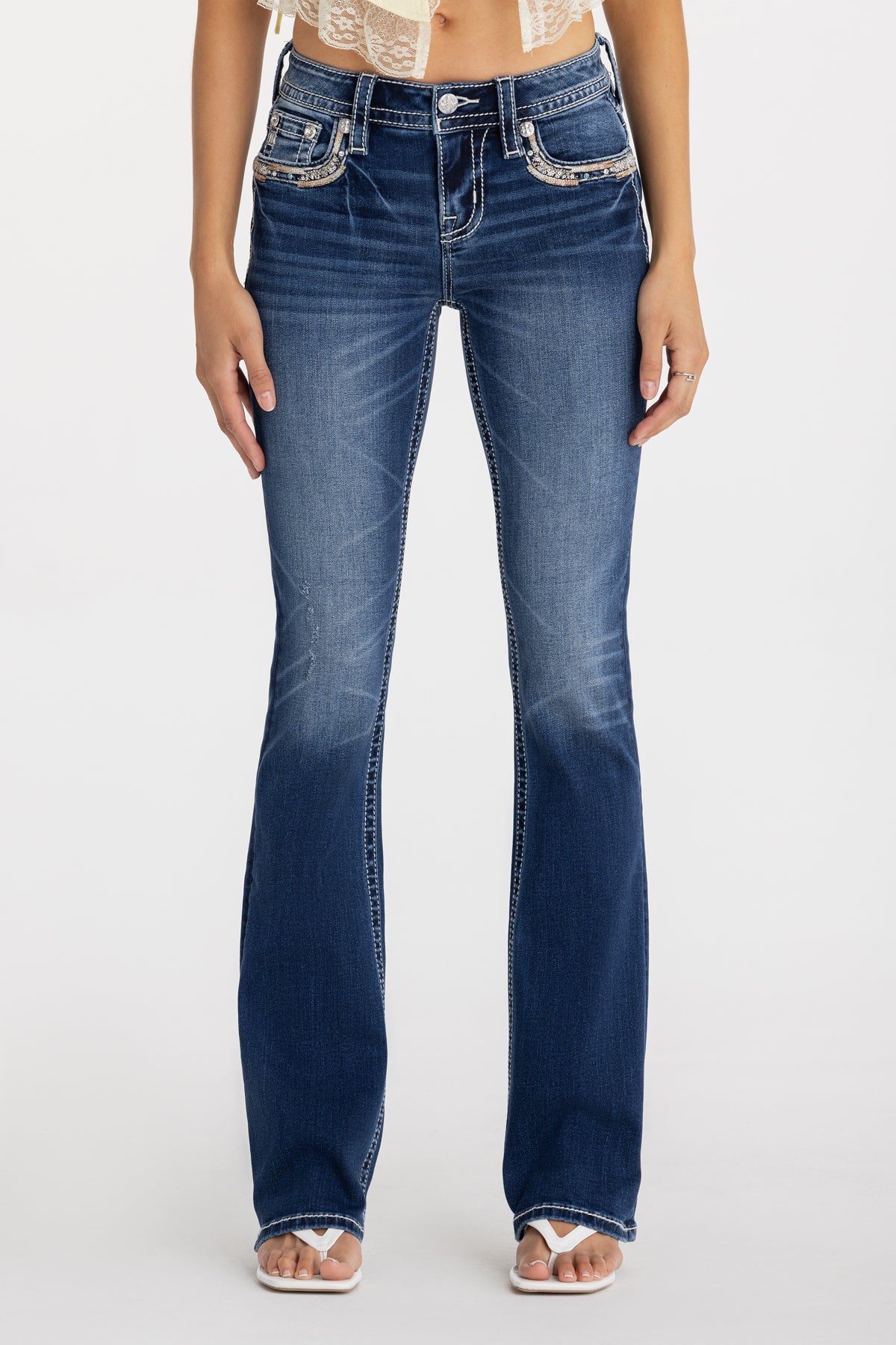 Cheyenne Border Bootcut Jeans